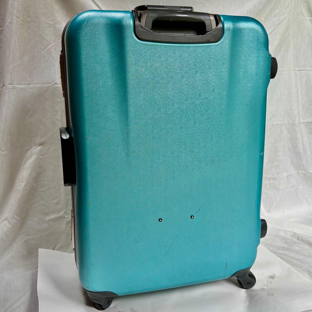 はち Proteca スーツケース 大型 ハードケース ターコイズ