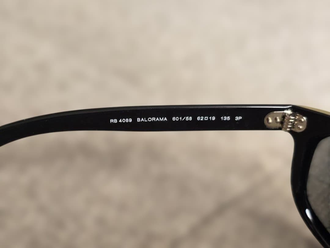 小物 Ray-Ban RB4089 Balorama Polarized 601/58