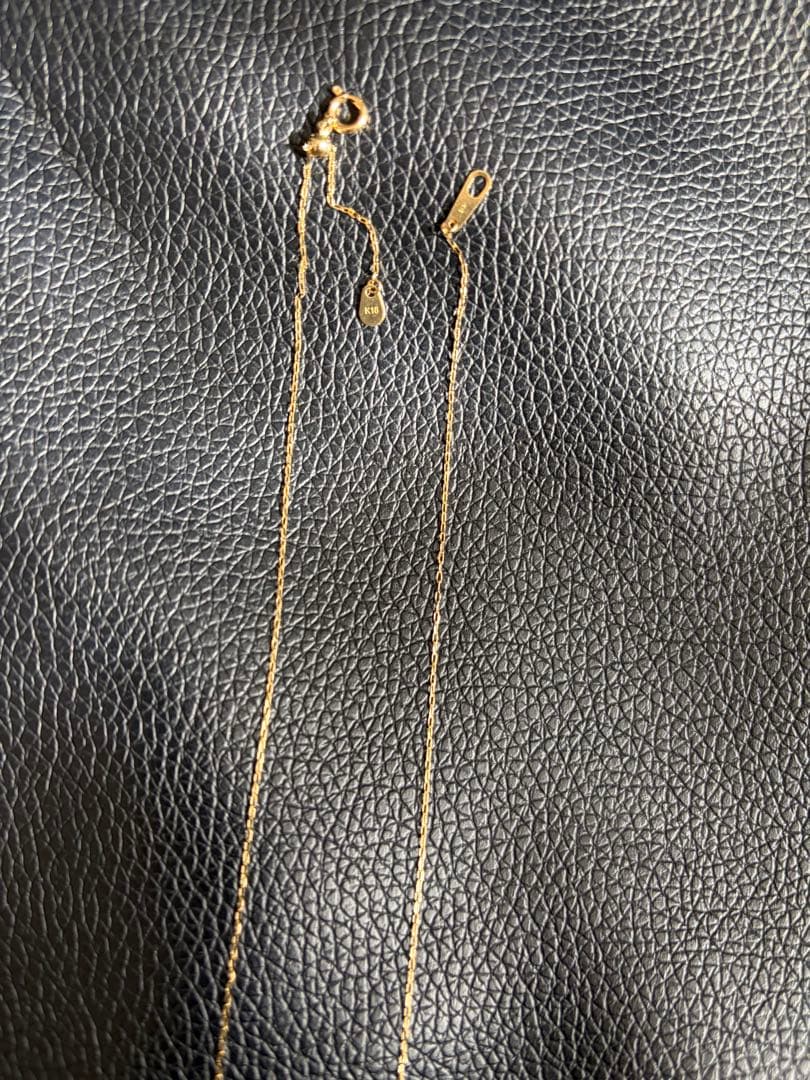 K18クロスペンダント ネックレス