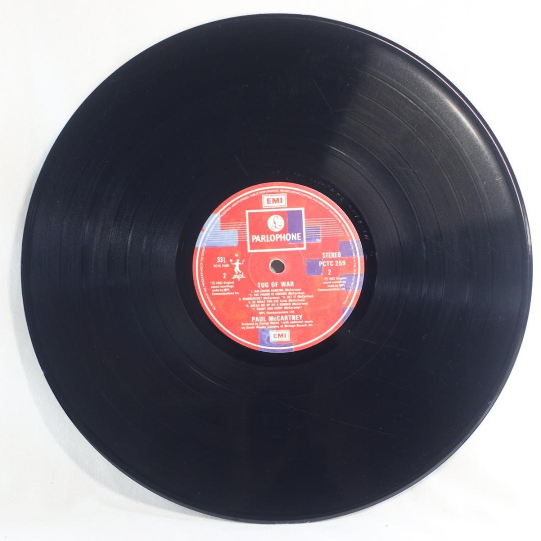 英LP Paul McCartney Tug Of War UKオリジナル盤