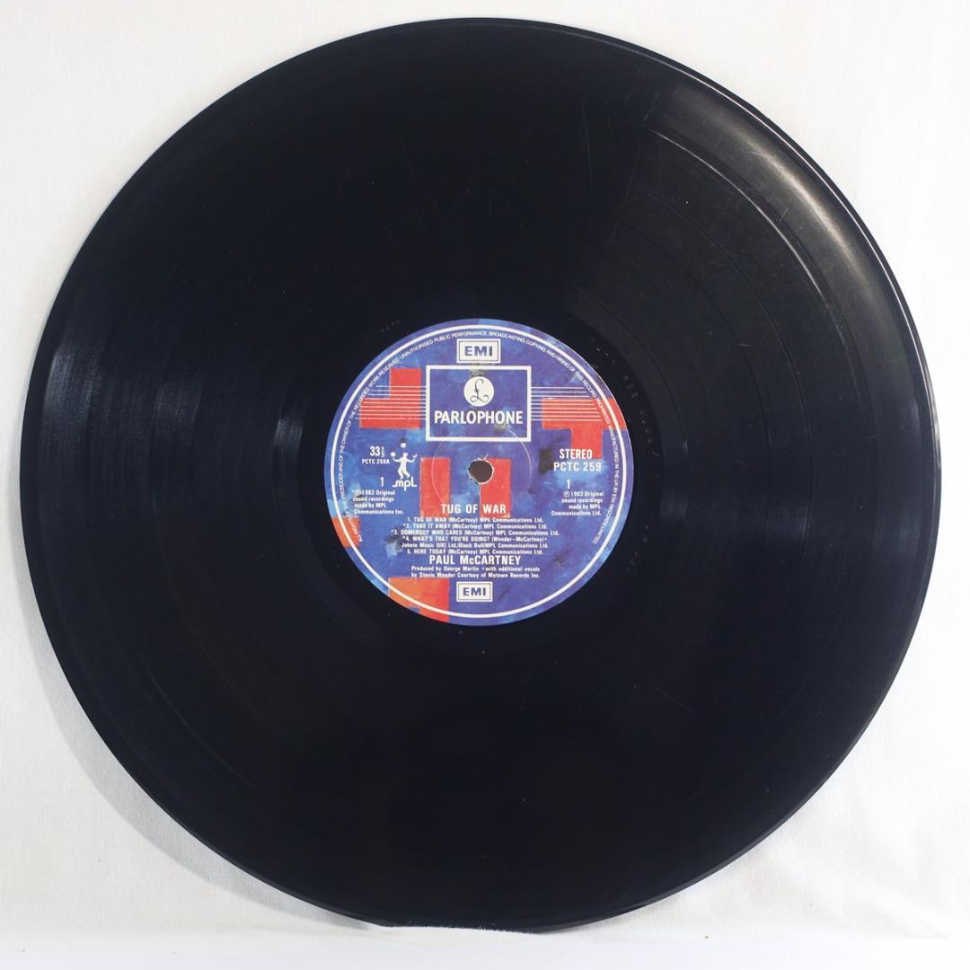 英LP Paul McCartney Tug Of War UKオリジナル盤
