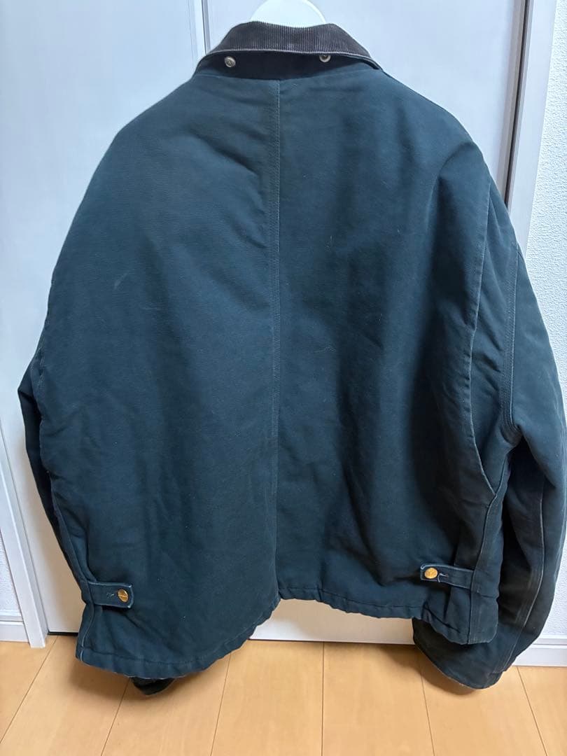 USA製　カーハート トラディショナルジャケット デトロイトジャケット　ブラック