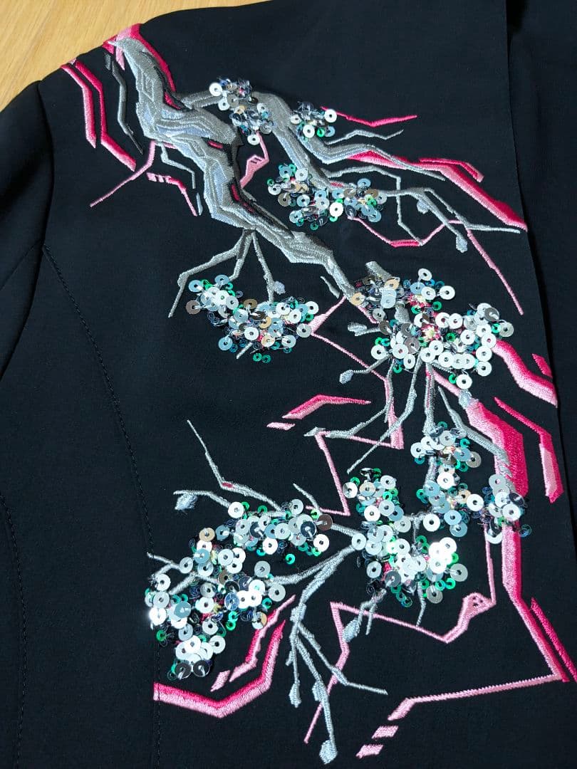 ダイエットブッチャー　桜　sakura ノーカラージャケット　極美品　サイズ3