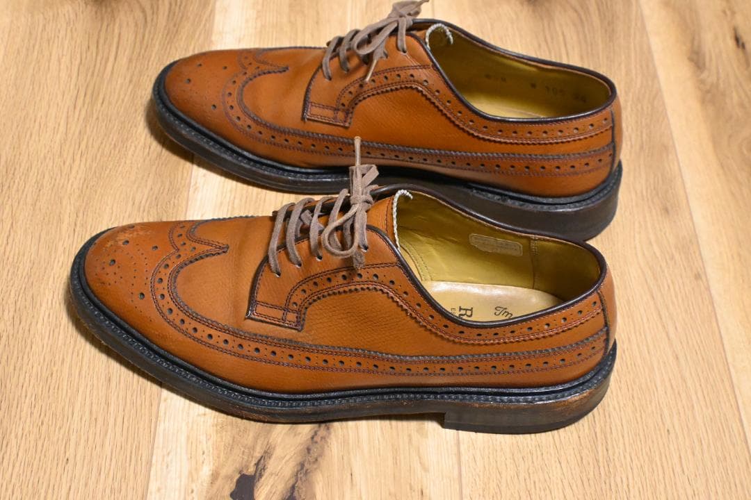 リーガル　インペリアルグレード　ウイングチップ（シューキーパー付き）