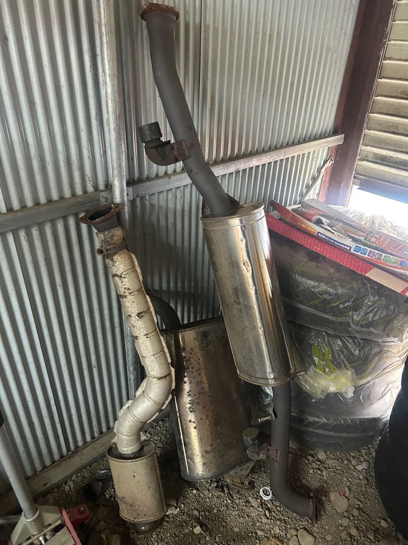 jzs171 クラウンアスリートv 純正マフラー