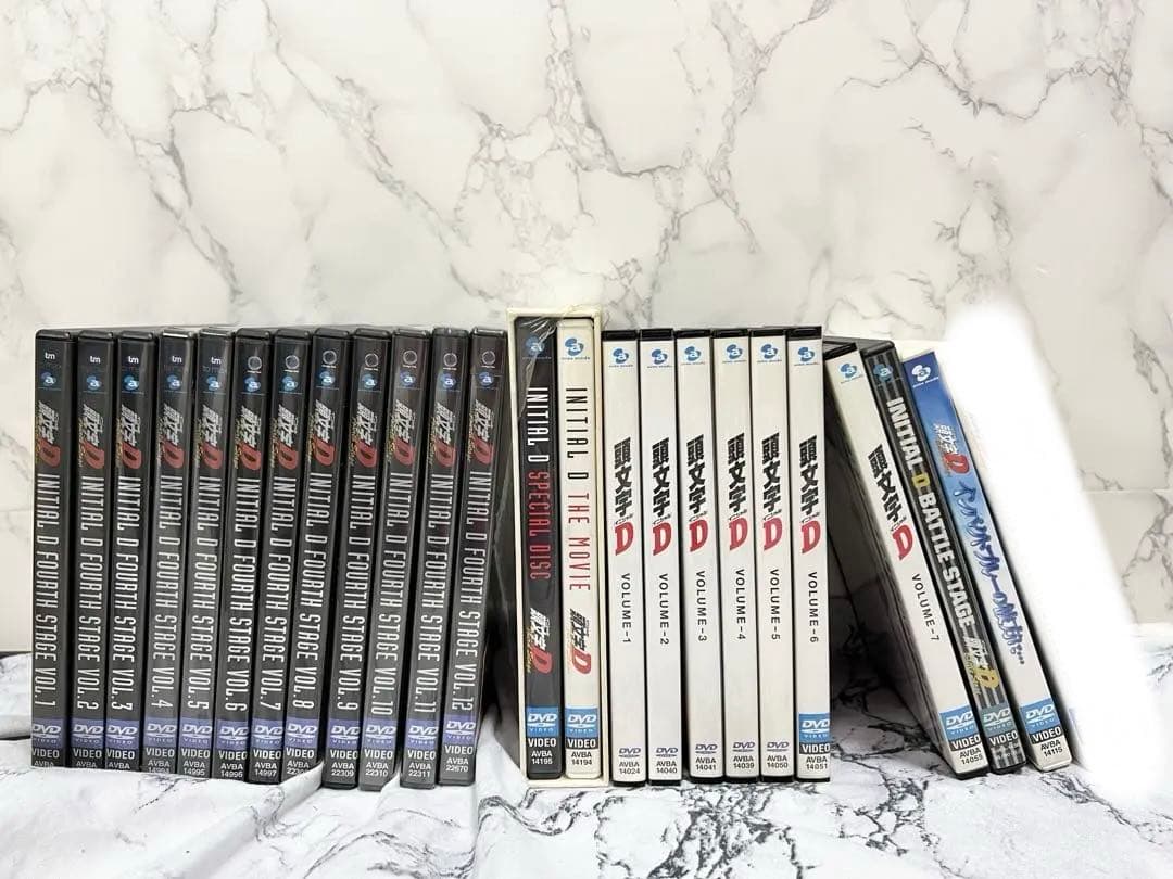 頭文字D DVDまとめ売り アニメDVD
