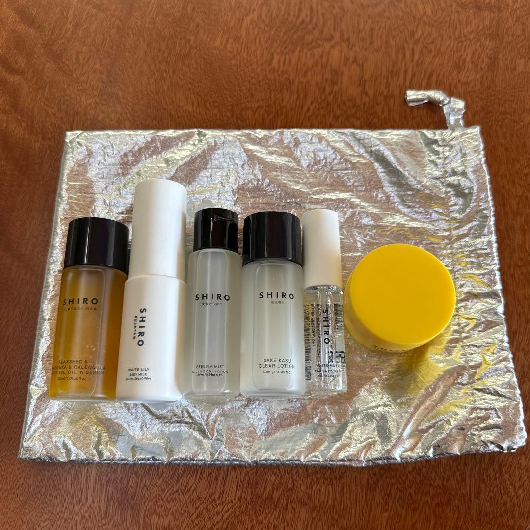 【送料込み】SHIRO ホリデーセット 2025 ファーポーチ スキンケア