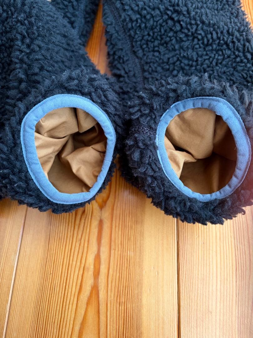 クロフネ　美品！パタゴニア　レトロx キッズ　ジャケット　XXL ブラック