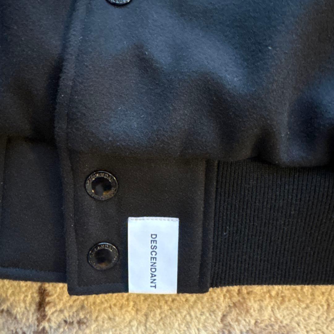 ディセンダント descendant ジャケット スタジャン サイズ3 黒