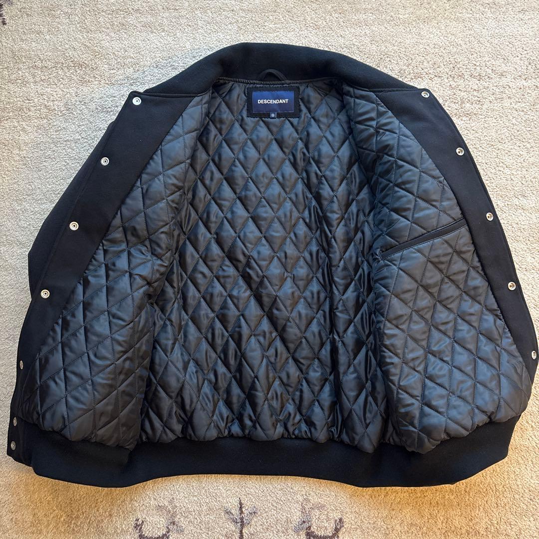 ディセンダント descendant ジャケット スタジャン サイズ3 黒