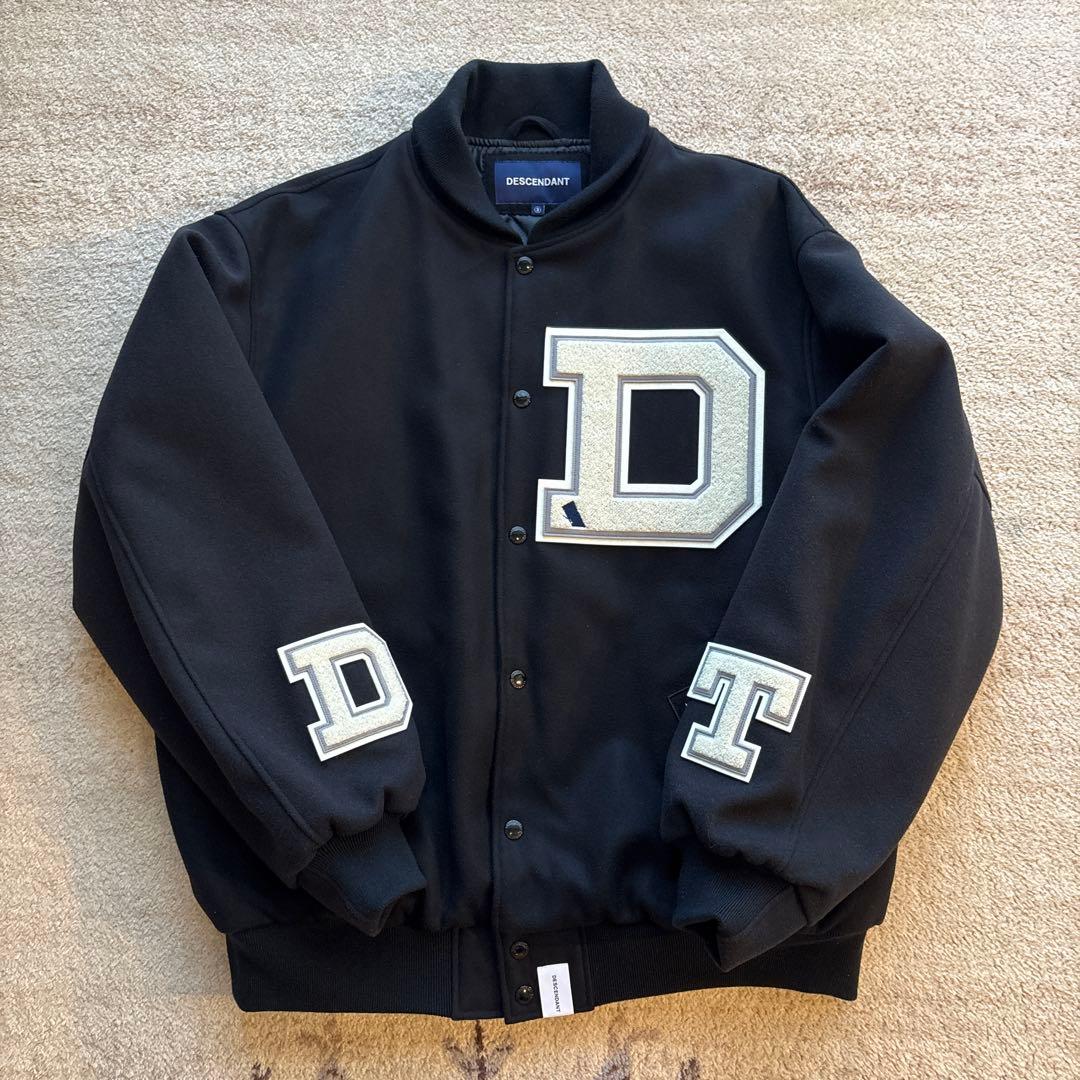 ディセンダント descendant ジャケット スタジャン サイズ3 黒