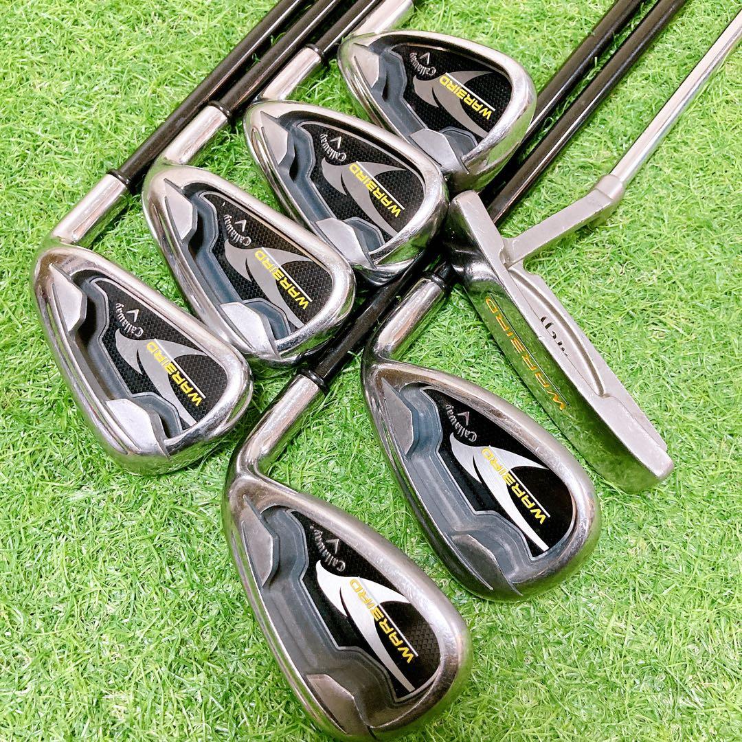 M14.キャロウェイ　ウォーバード　ゴルフクラブ　メンズセット　FLEX R