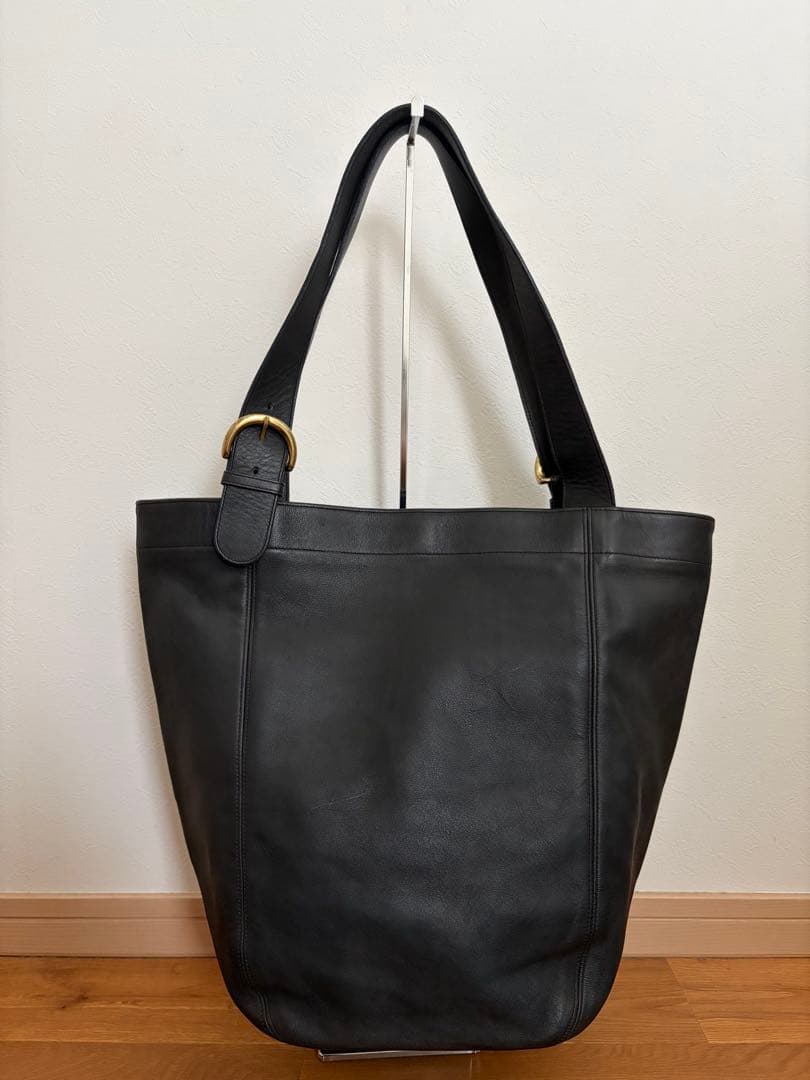 COACH/レザートートバッグ/大容量/オールドコーチ