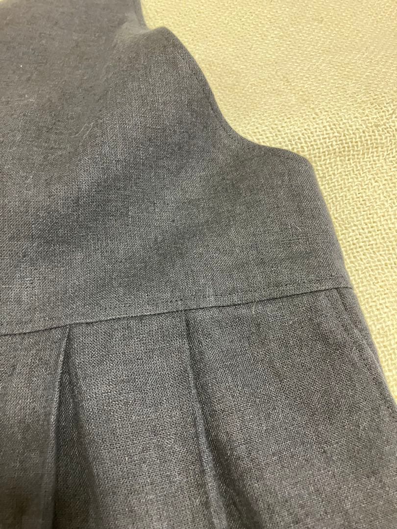 ハグオーワー　リネン　サロペット