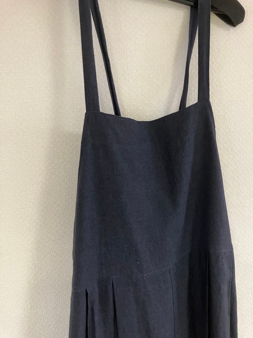 ハグオーワー　リネン　サロペット