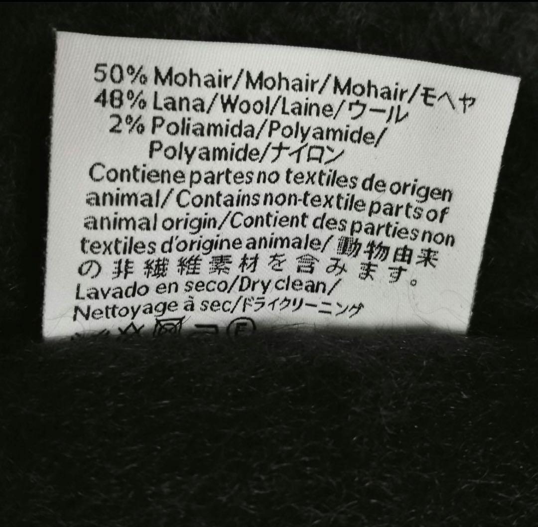 【超美品】LOEWE ロエベ モヘヤ ナイロン ウール アナグラム マフラー