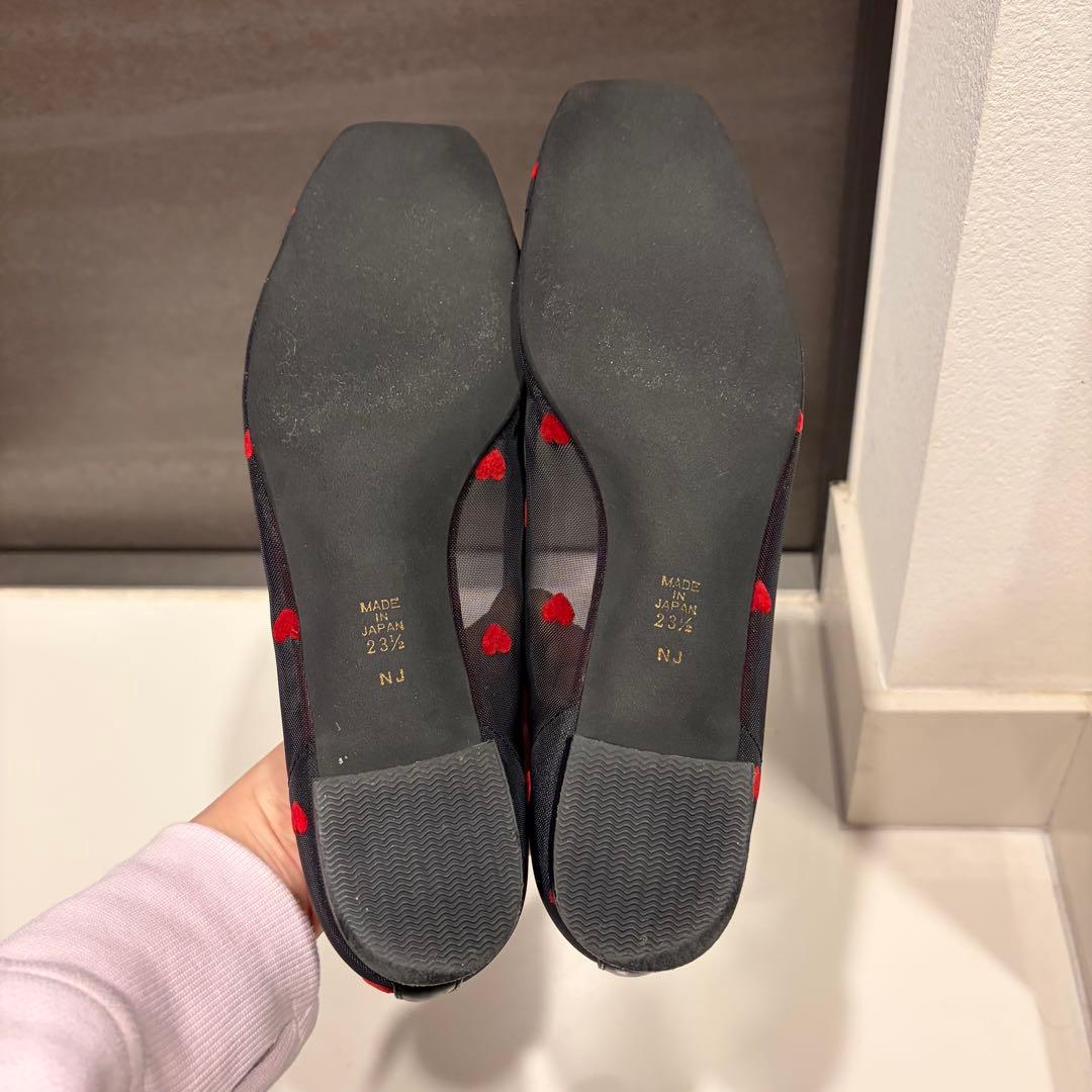 ダイアナ スクエアトゥバレエシューズ