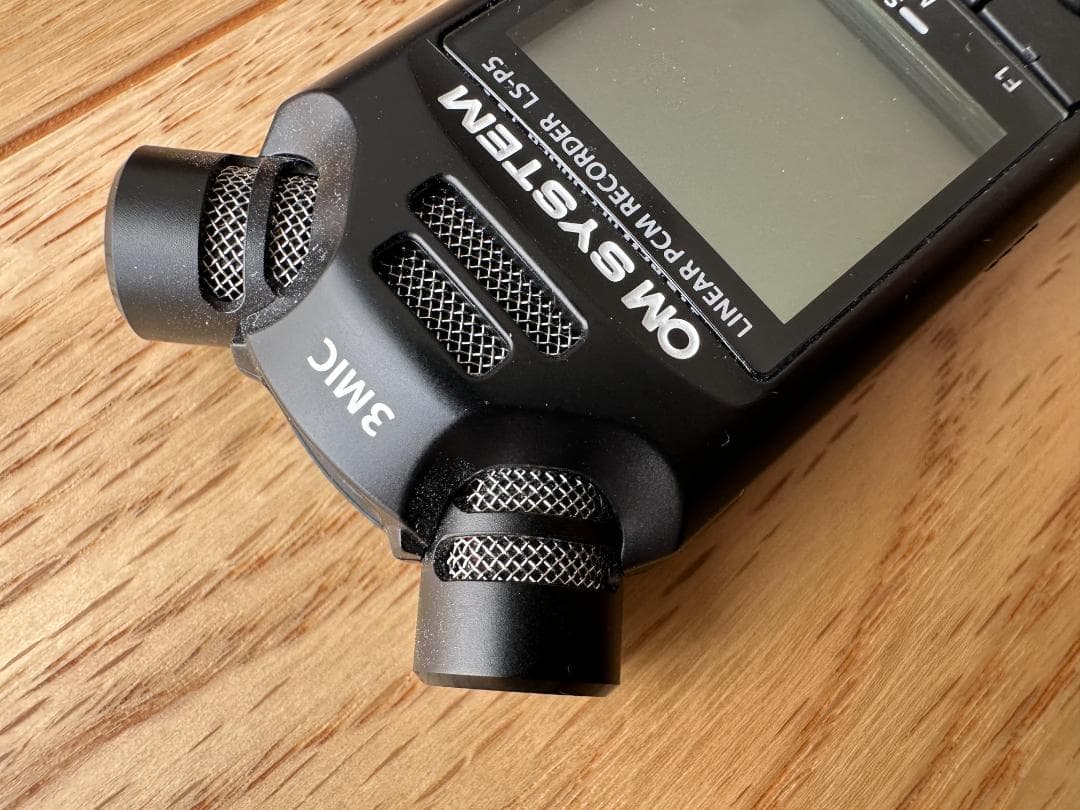 OM SYSTEM★LS-P5★リニアPCMレコーダーハイレゾPCM録音16GB