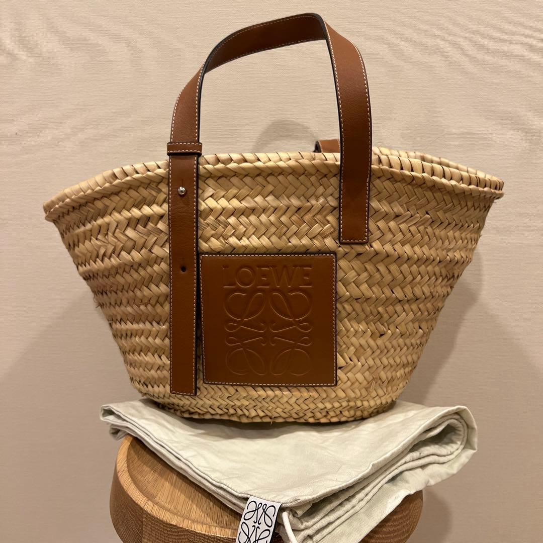 y*★様 【美品】LOEWE ロエベ　かごバッグ　ミディアム