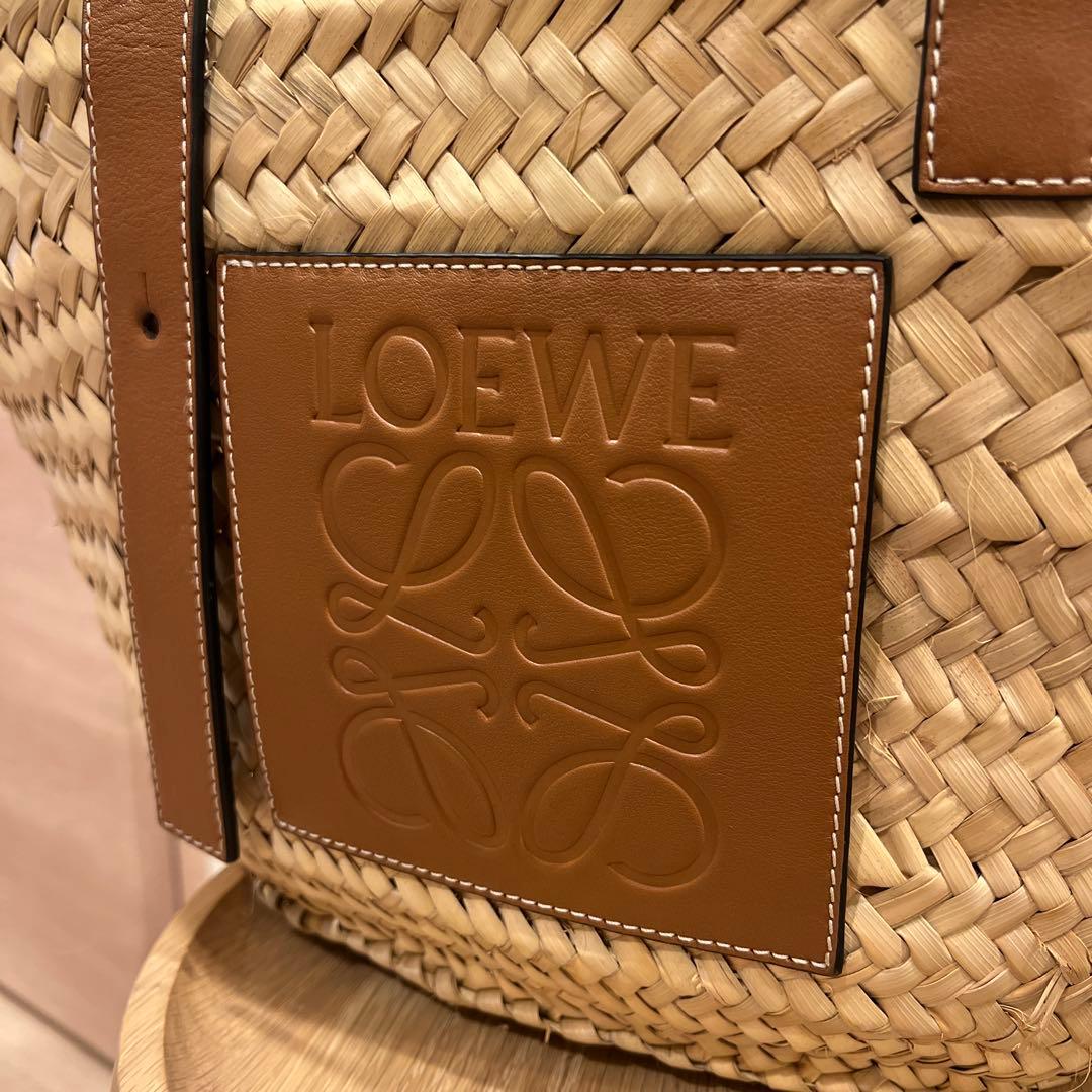 y*★様 【美品】LOEWE ロエベ　かごバッグ　ミディアム
