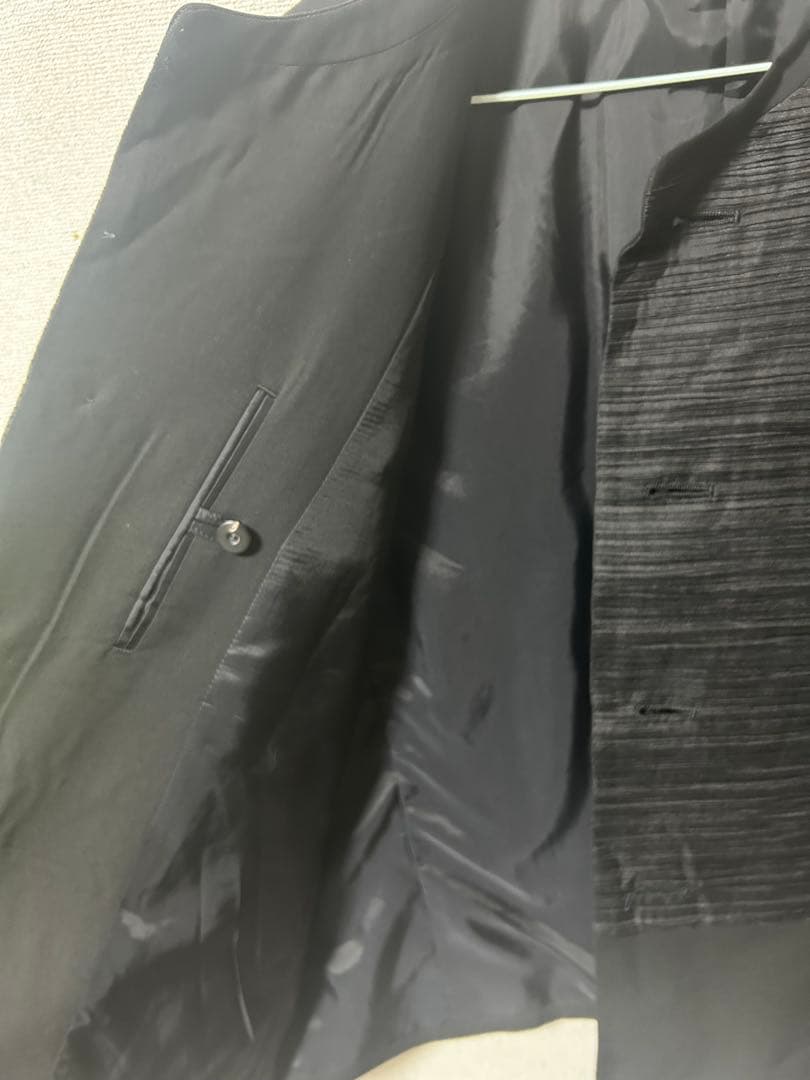 ジャケット・アウター ISSEY MIYAKE MAO COLLAR PLEATS JACKET