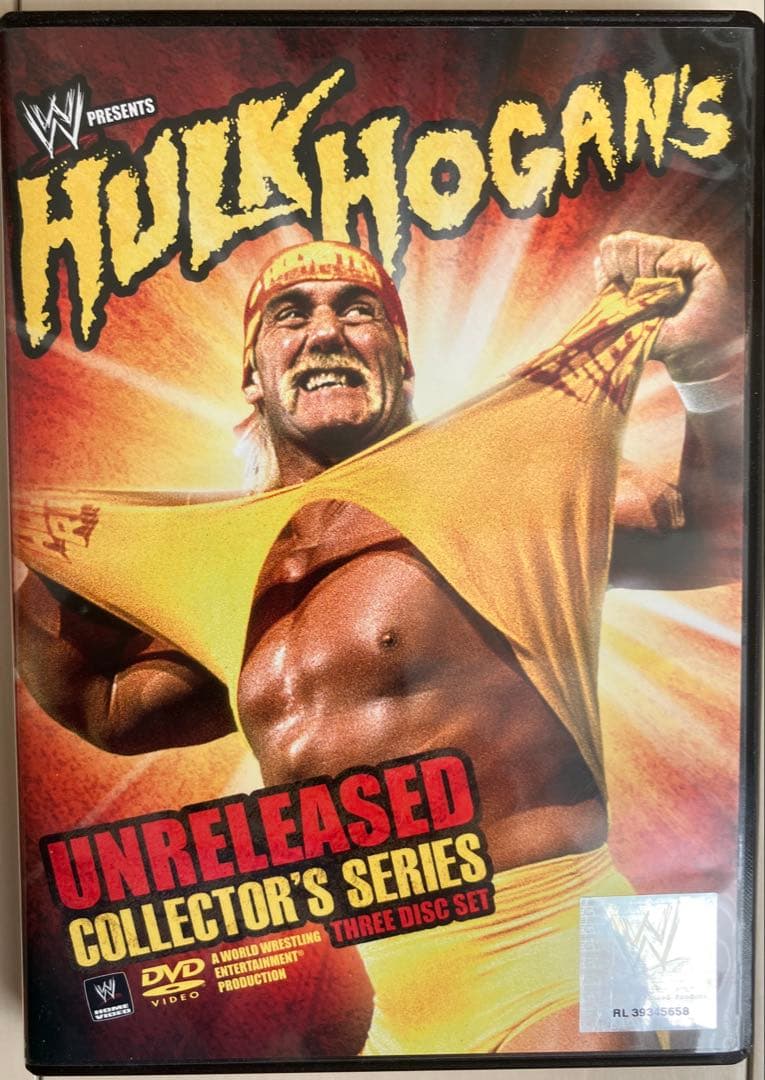 ハルク・ホーガン/WWEⓇハルク・ホーガン アンリリースド〈3枚組〉