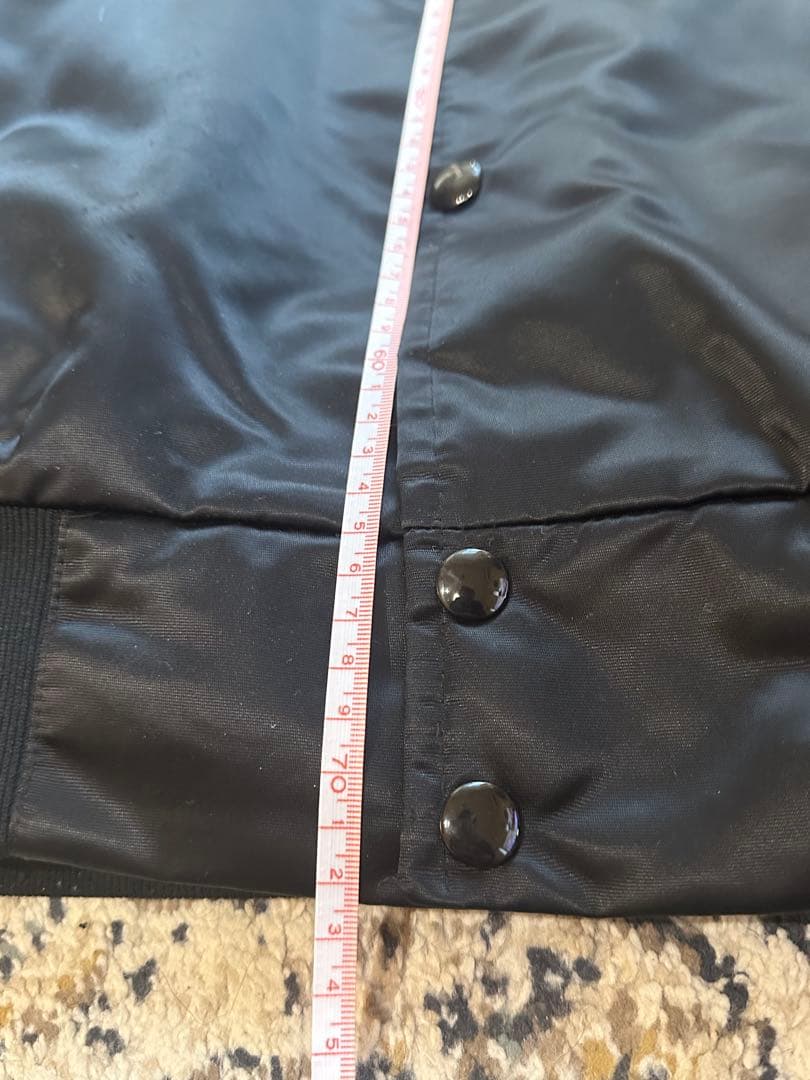 【古着】MA-1 フライトジャケット　ナイロンジャケット