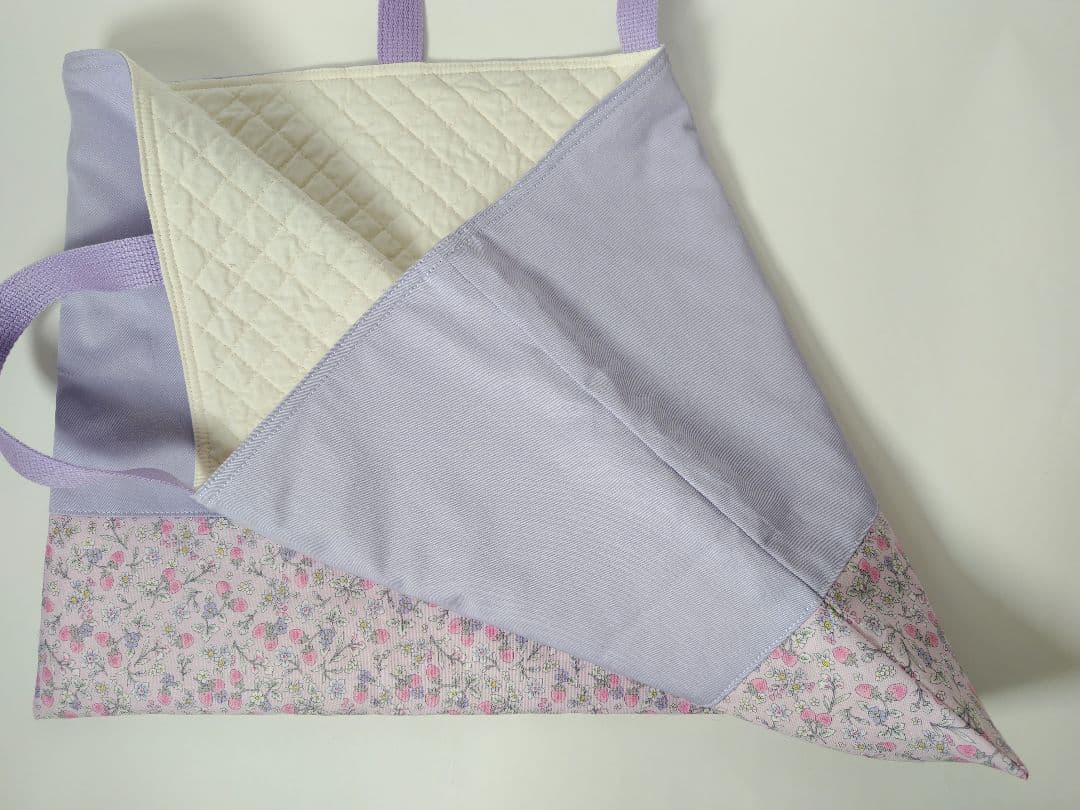 入園入学 レッスンバッグ 上履き入れ 靴袋 防災頭巾入れ いちご花柄