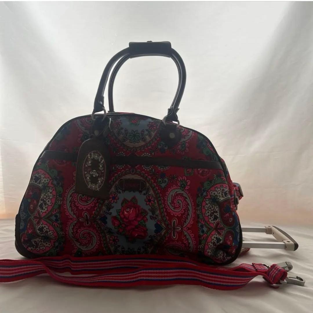 ⚠︎3/18迄★OILILY★オイリリー トラベル バッグ キャリーバッグ 花柄