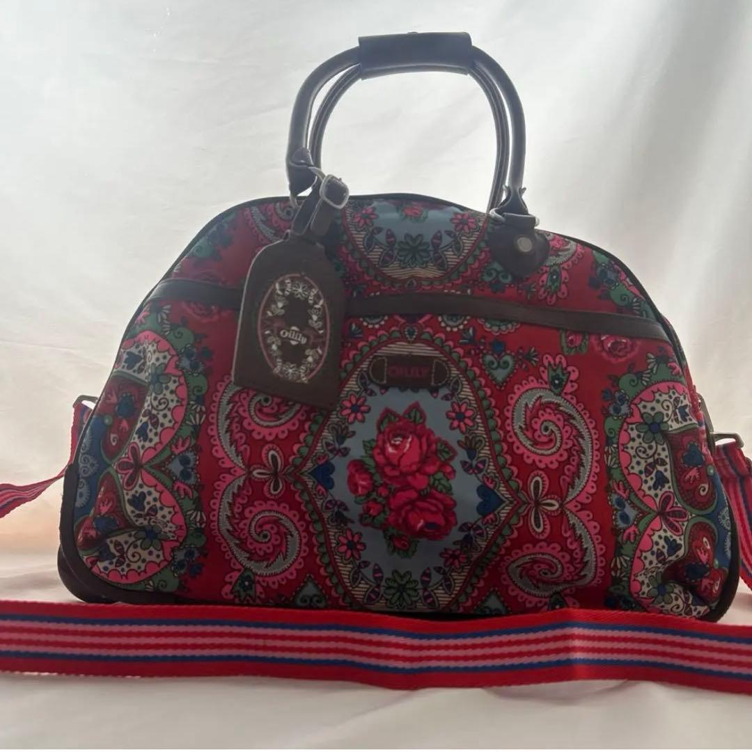 ⚠︎3/18迄★OILILY★オイリリー トラベル バッグ キャリーバッグ 花柄