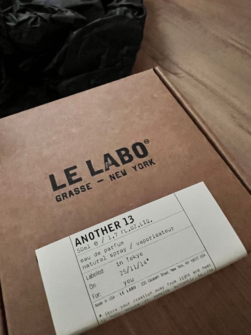 LE LABO ANOTHER 13 オードパルファム