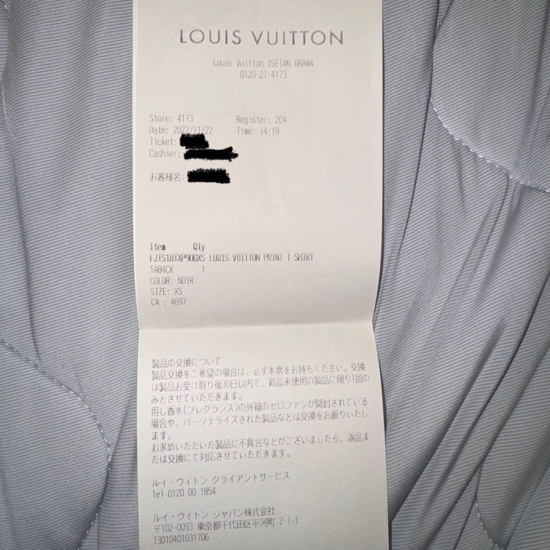louis vuitton プリントTシャツ