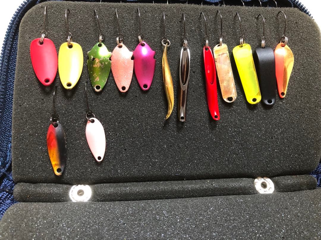 スプーンルアー　58個セット FORESTケース付き