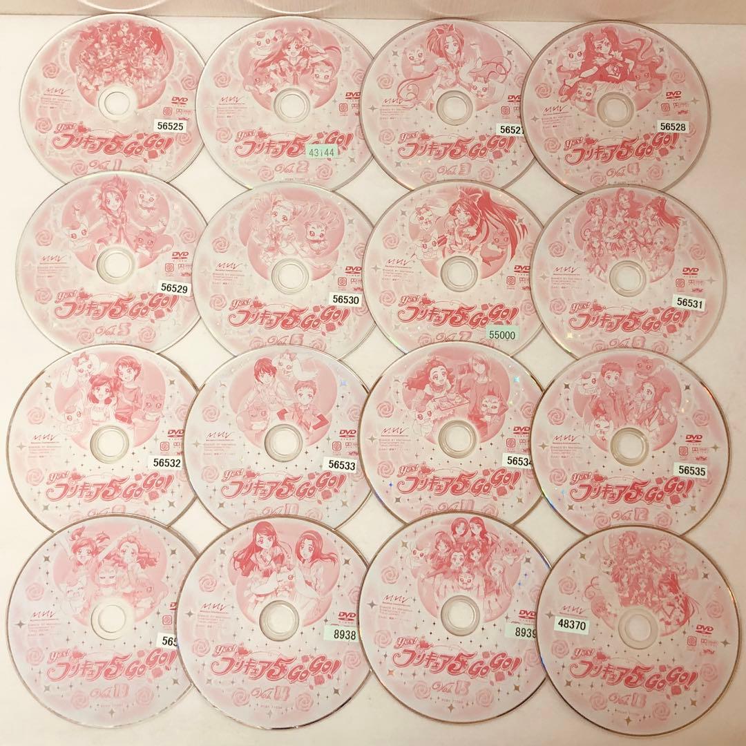 「プリキュア5」シリーズ　DVD全巻セット　1期+2期(GoGo!)+映画1枚