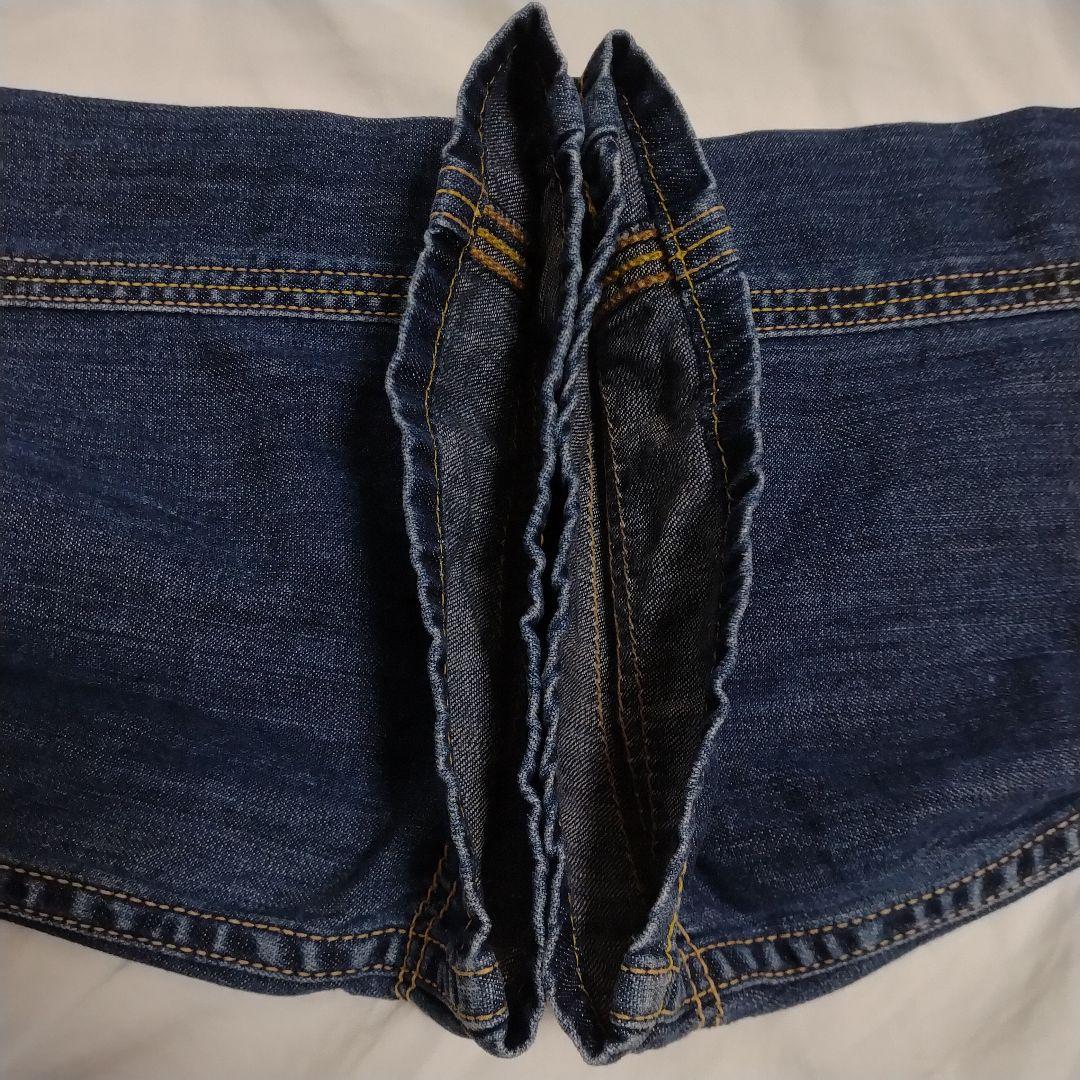 希少 W34 リーバイス502 ペイントデニムパンツ カーゴパンツ ワークパンツ