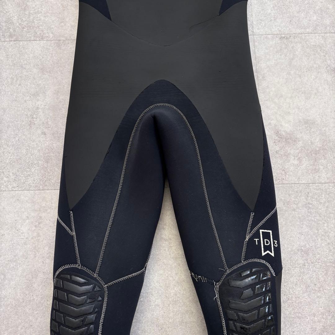 【セミドライエクセル/サーフィン用ウエットスーツ/5×3mm/バックジップ/L