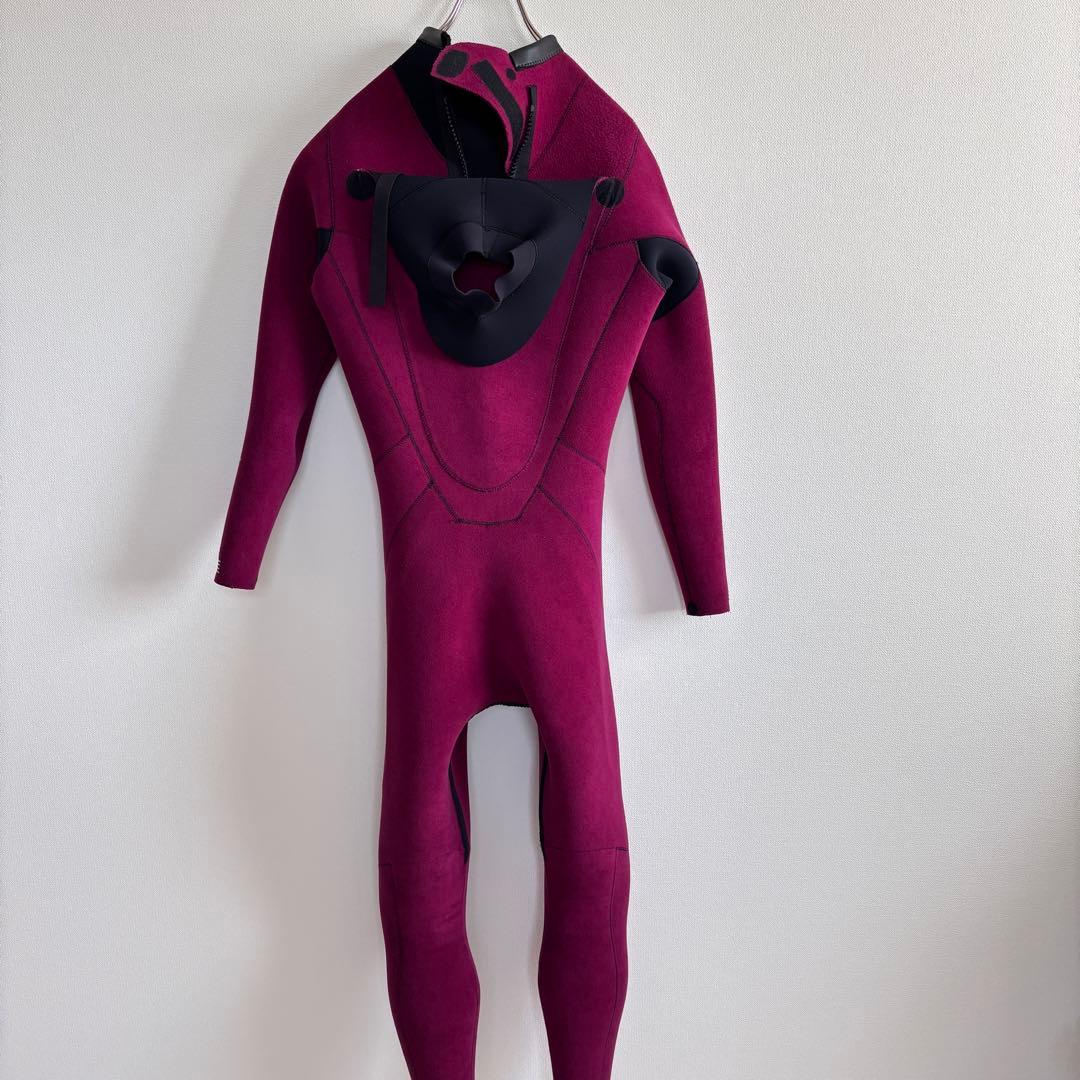 【セミドライエクセル/サーフィン用ウエットスーツ/5×3mm/バックジップ/L