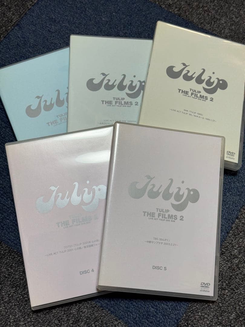 チューリップ/TULIP THE FILMS 2 DVD BOX