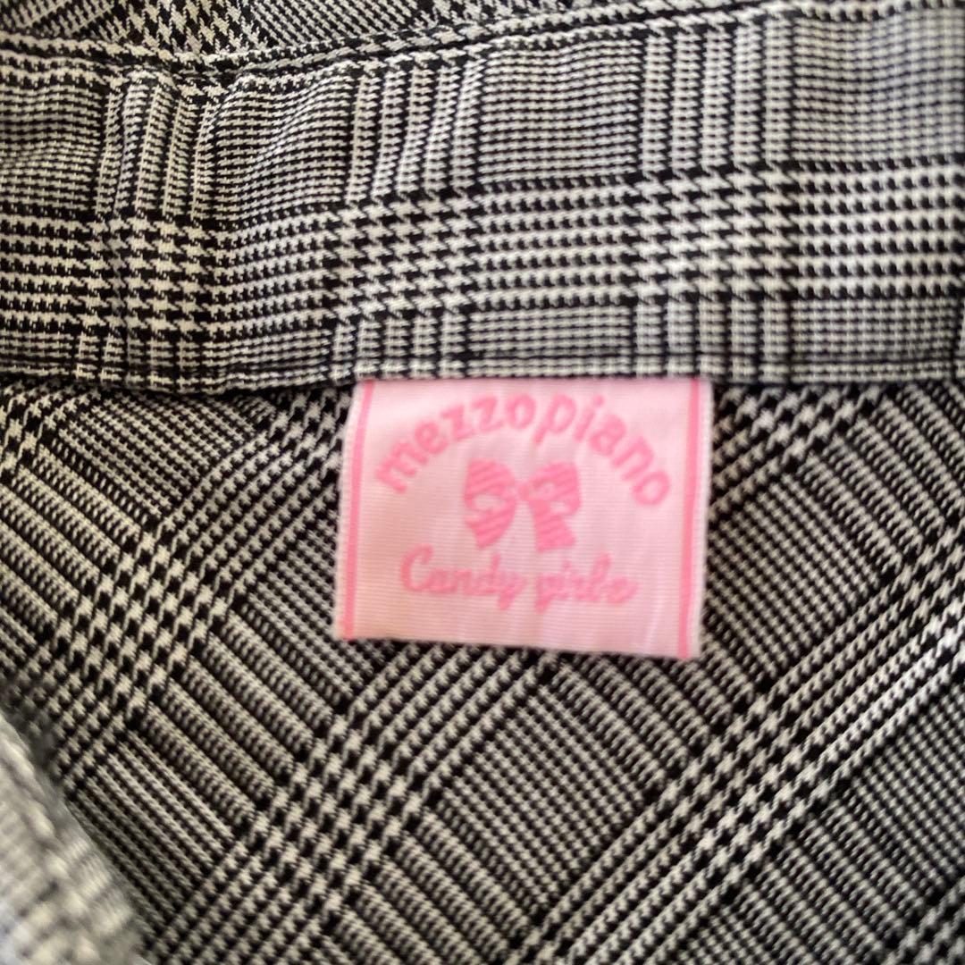 卒業式 メゾピアノ セット ネクタイ ワンピース ジャケット フリルスカート