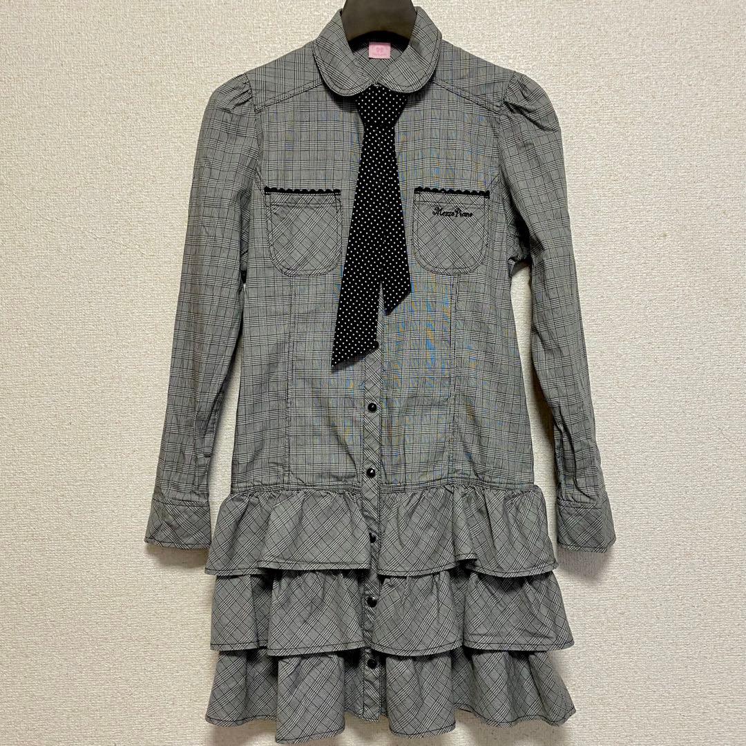 卒業式 メゾピアノ セット ネクタイ ワンピース ジャケット フリルスカート