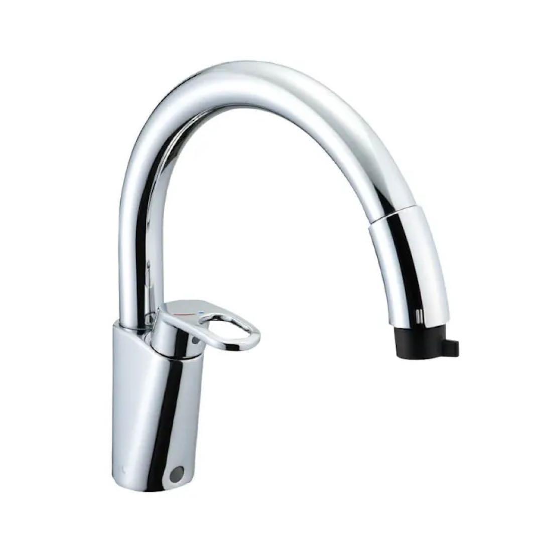 新品未開封品 ハンドシャワー付シングルレバー混合水栓 RSF-831Y