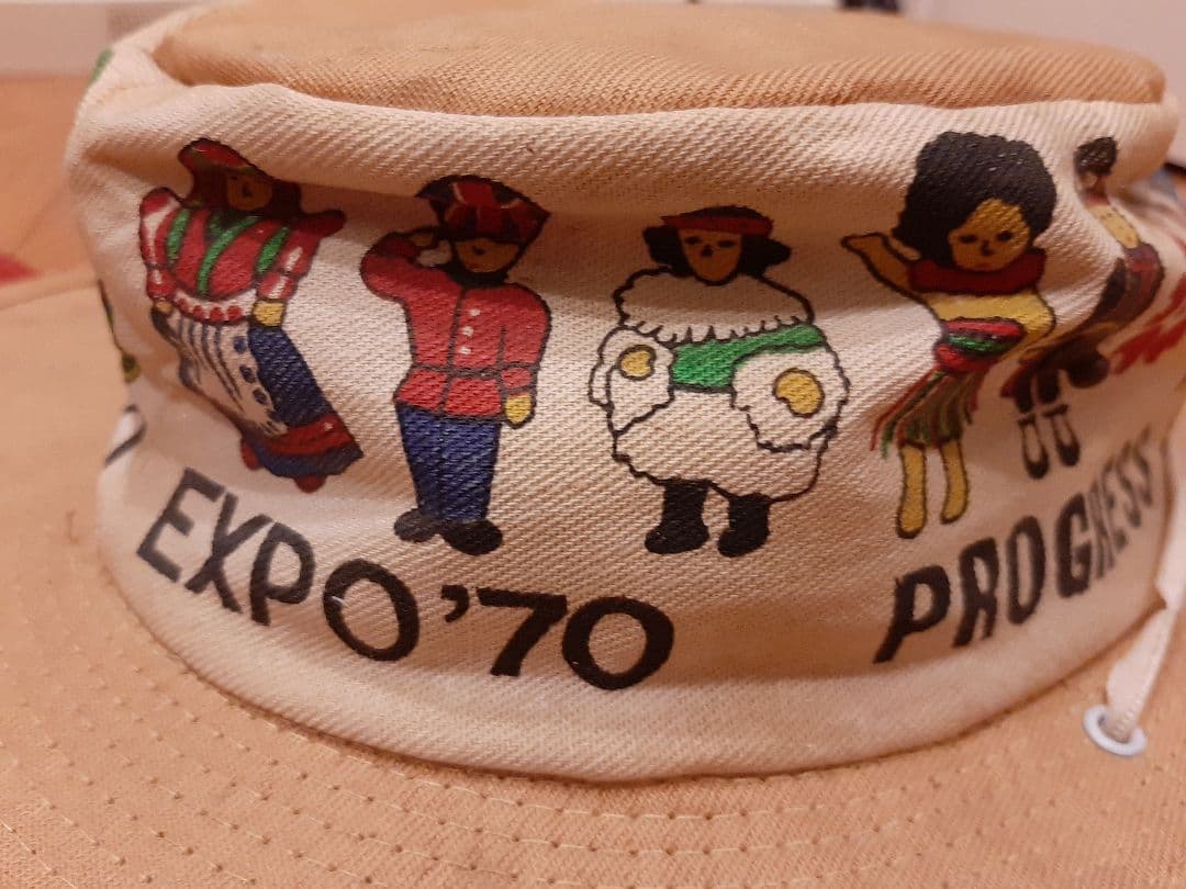 1970年 当時物 大阪万博 帽子 2つセット