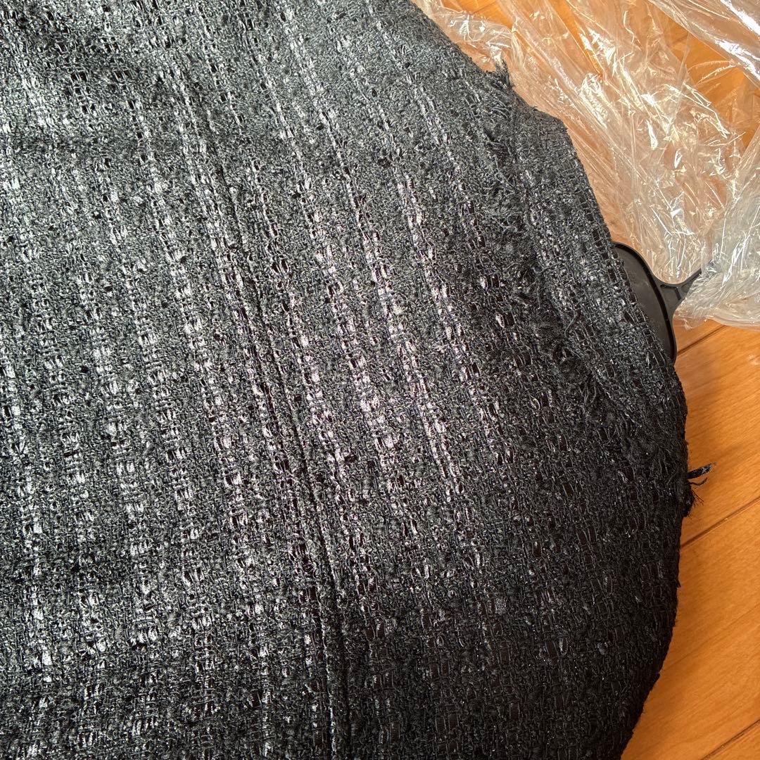 あおりんご　gypsohila ツィードノーカラージャケット