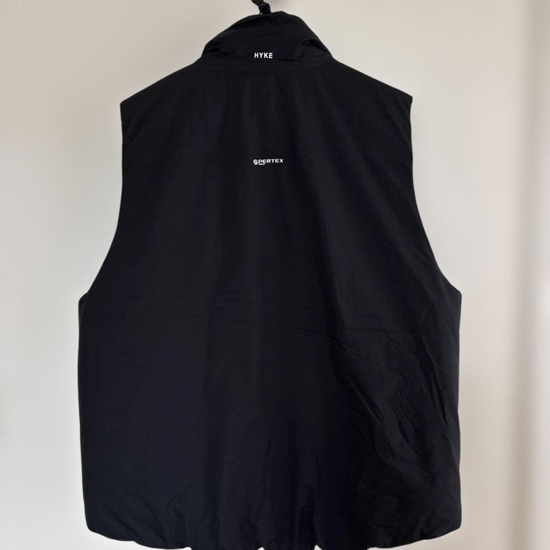 ジャケット・アウター HYKE pertex puff vest 1 2023AW