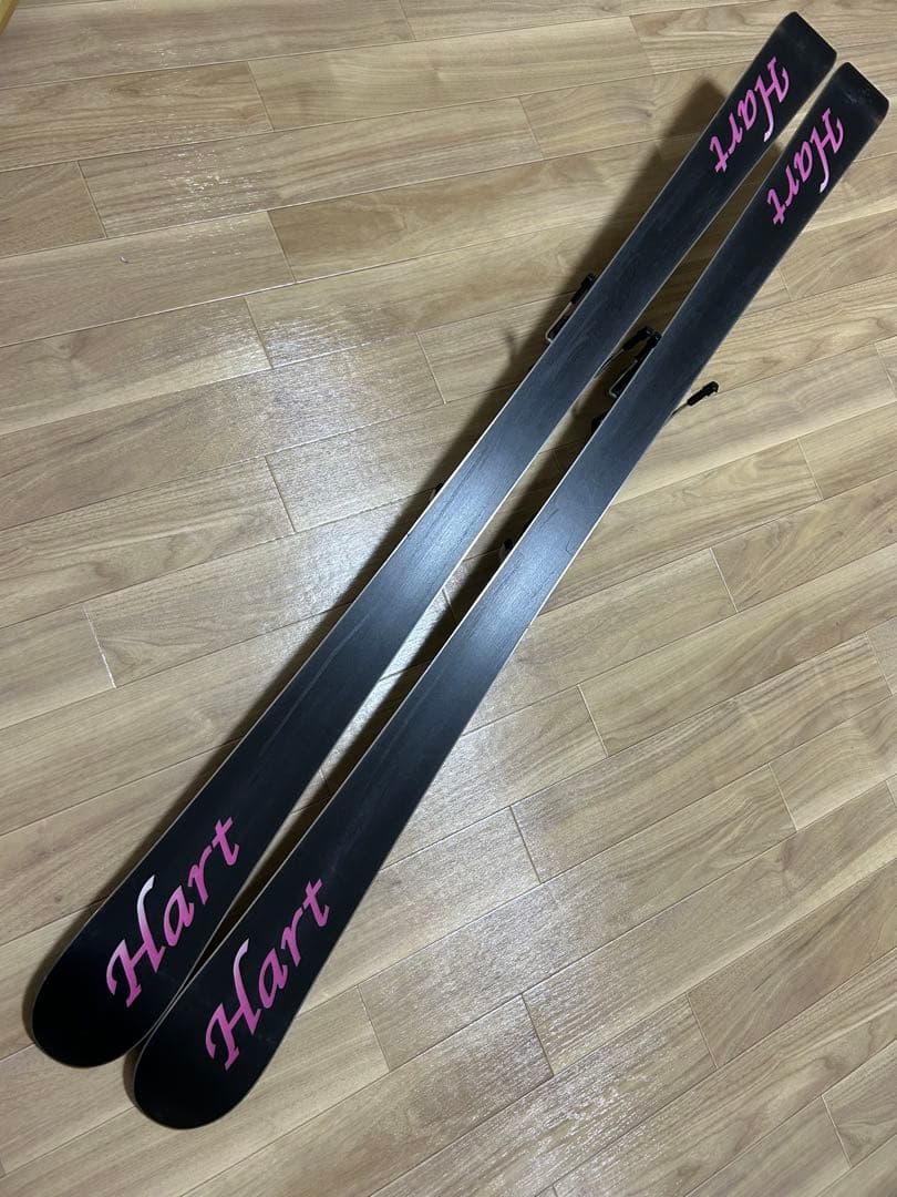 HARTカービングスキーセット女性用 板160cm、靴26〜26.5cm 中古