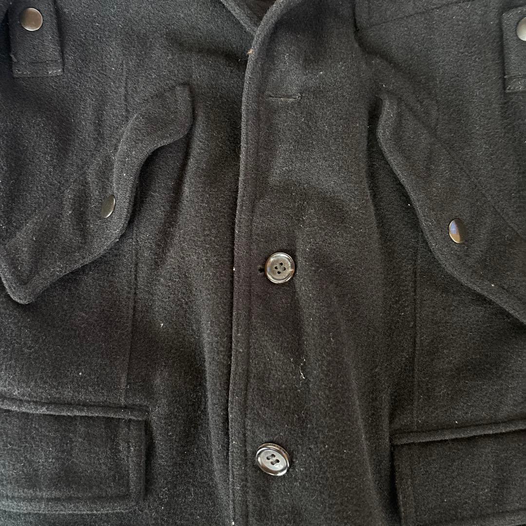 COMME des GARÇONS ブラックウールジャケット M