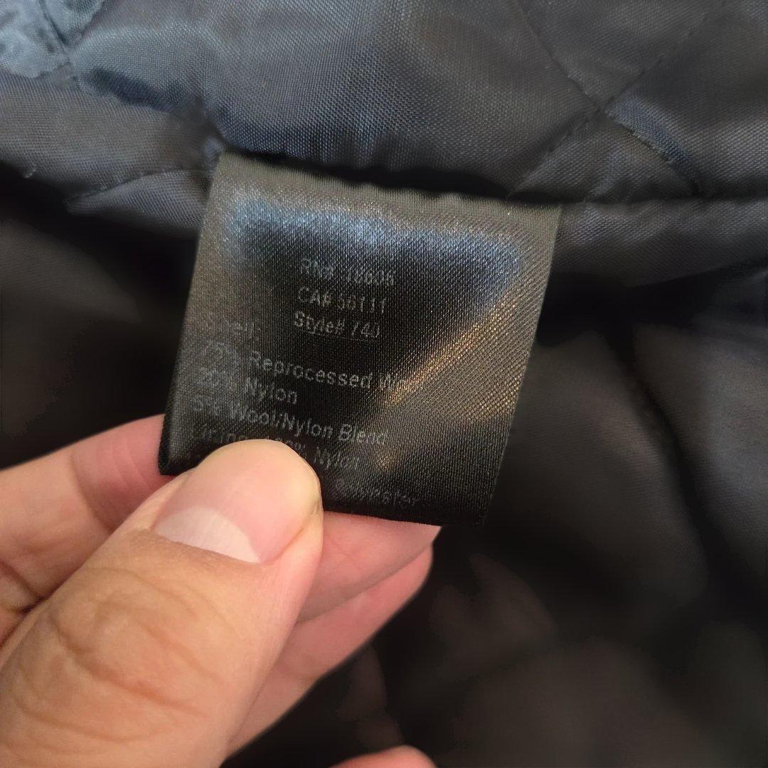 新品同様 USA製 schott U.S.740N ピーコート 42 XL 黒