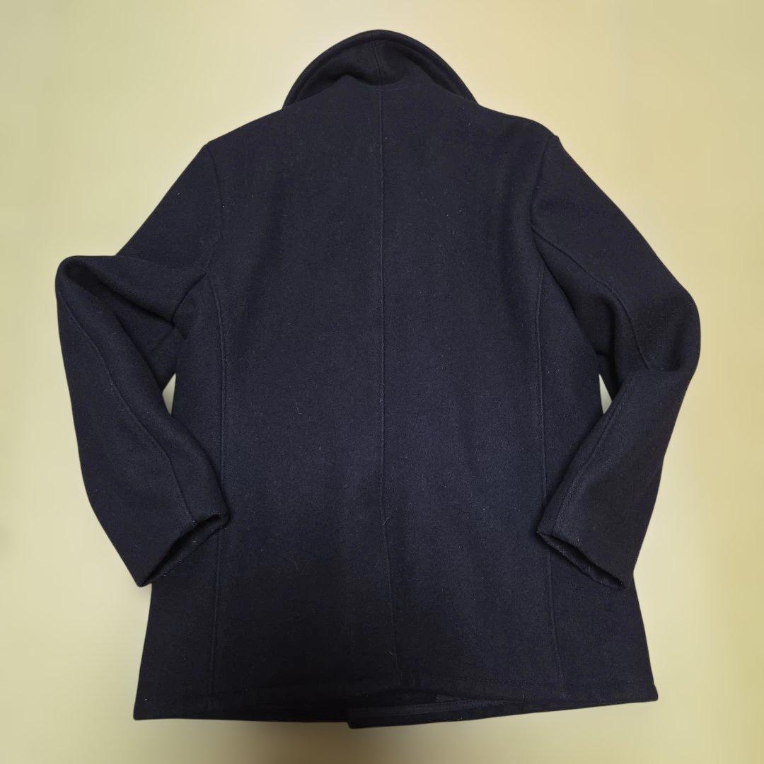 新品同様 USA製 schott U.S.740N ピーコート 42 XL 黒