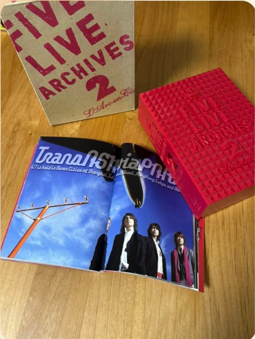 L'Arc~en~Ciel FIVELIVE ARCHIVES2 完全生産限定盤
