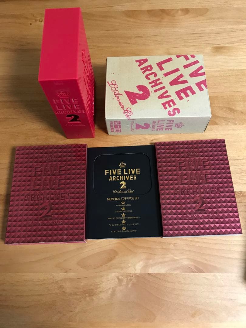 L'Arc~en~Ciel FIVELIVE ARCHIVES2 完全生産限定盤